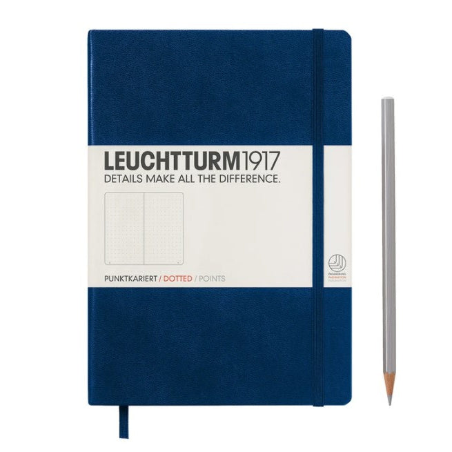 Leuchtturm1917 Notebook Navy Dotted
