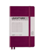 Leuchtturm1917 Notebook Port Red Lined A6