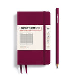 Leuchtturm1917 Notebook Port Red Squared A6