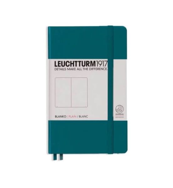 Leuchtturm1917 Notebook Pacific Green Plain A6