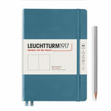 Leuchtturm1917 Notebook Stone Blue Plain A5
