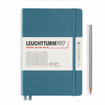 Leuchtturm1917 Notebook Stone Blue Lined A5