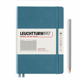 Leuchtturm1917 Notebook Stone Blue Squared A5