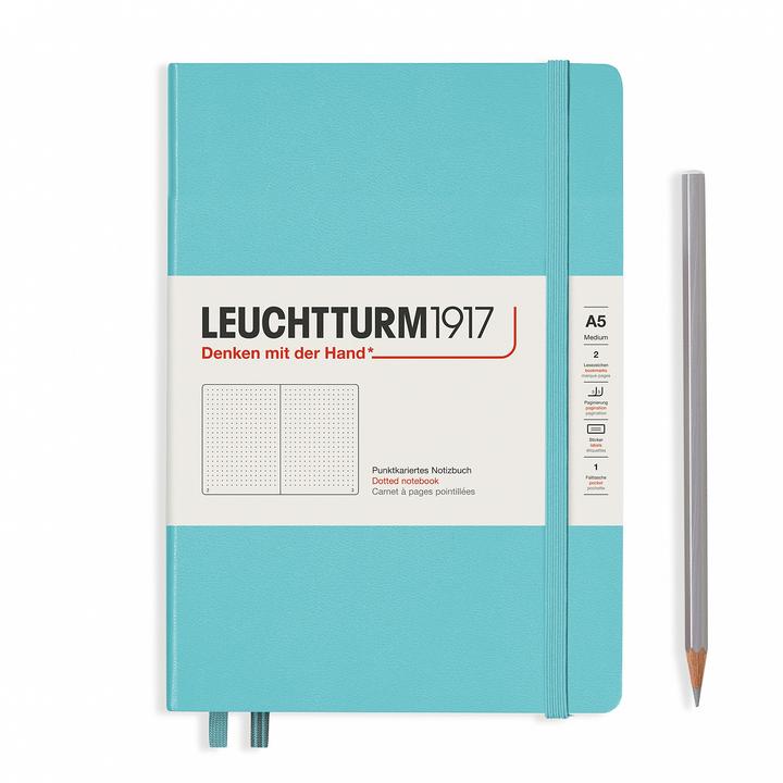 LEUCHTTURM1917 NOTEBOOK AQUAMARINE DOTTED