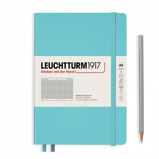 Leuchtturm1917 Notebook Aquamarine Squared A5