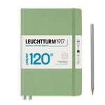 Leuchtturm1917 Notebook 120gsm Sage Lined A5