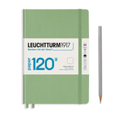 Leuchtturm1917 Notebook 120gsm Sage Plain A5