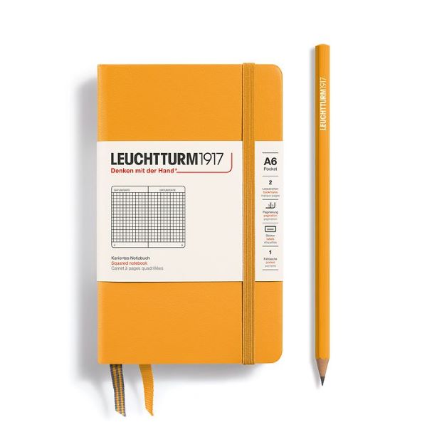 Leuchtturm1917 Notebook Rising Sun Squared A6