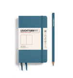 Leuchtturm1917 Notebook Stone Blue Plain A6