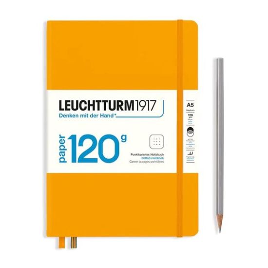 Leuchtturm1917 Notebook 120gsm Rising Sun Dotted A5
