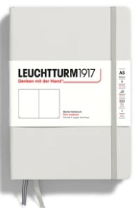 Leuchtturm1917 Notebook Light Grey Plain A5