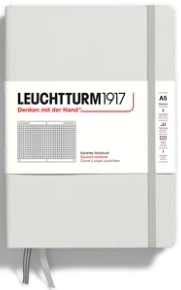 Leuchtturm1917 Notebook Light Grey Squared A5