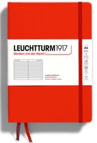 Leuchtturm1917 Notebook Fox Red Lined A5