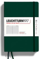 Leuchtturm1917 Notebook Forest Green Lined A5