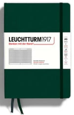 Leuchtturm1917 Notebook Forest Green Squared A5