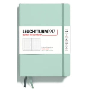 LEUCHTTURM1917 NOTEBOOK MINT GREEN DOTTED