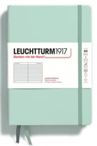 Leuchtturm1917 Notebook Mint Green Lined A5