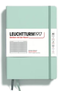 Leuchtturm1917 Notebook Mint Green Squared A5