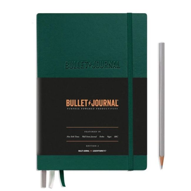 Leuchtturm1917 Edition 2 Bullet Journal Green A5