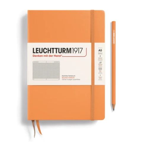 Leuchtturm1917 Notebook Apricot Squared A5