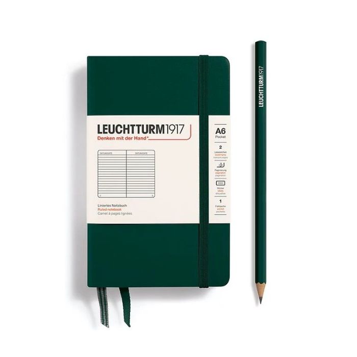 Leuchtturm1917 Notebook Forest Green Ruled