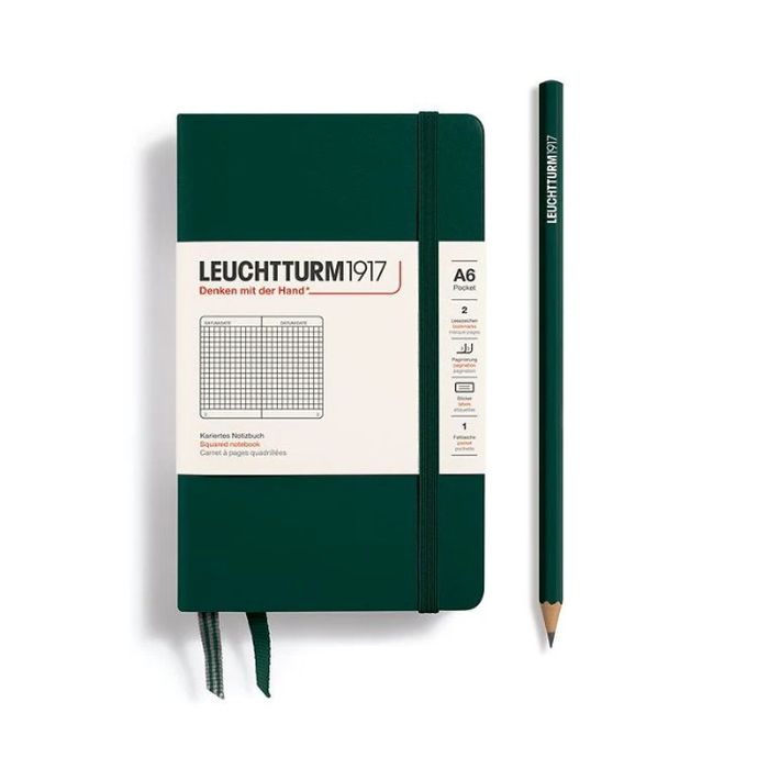 Leuchtturm1917 Notebook Forest Green Squared