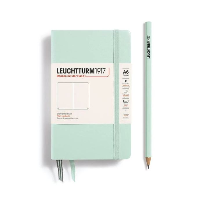 Leuchtturm1917 Notebook Mint Plain