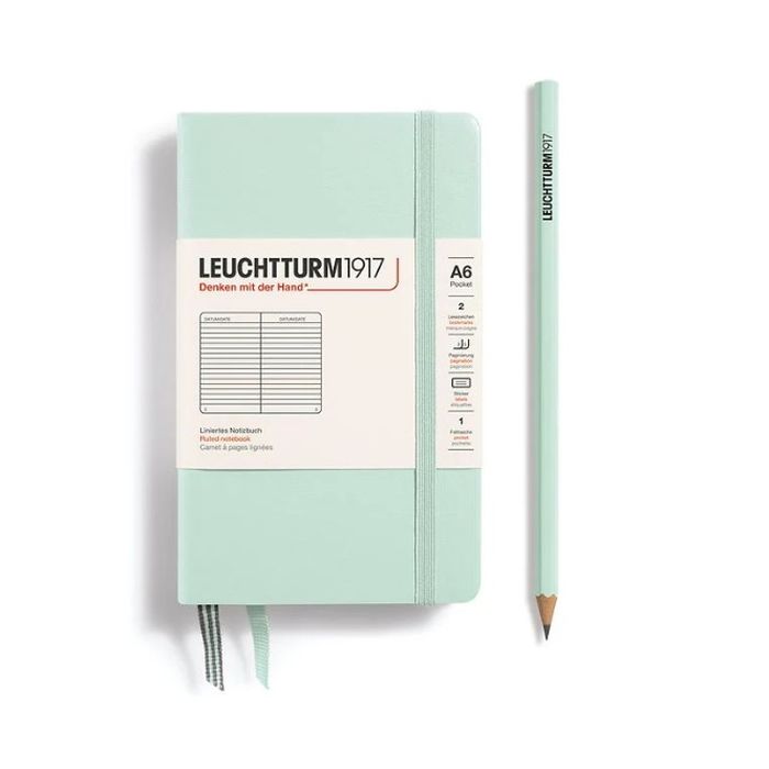 Leuchtturm1917 Notebook Mint Ruled