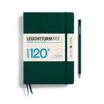 Leuchtturm1917 Notebook 120gsm Forest Green Plain