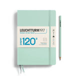 Leuchtturm1917 Notebook 120gsm Mint Ruled A5