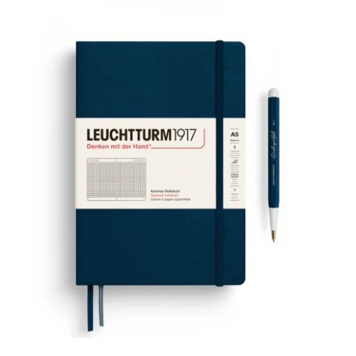 Leuchtturm1917 Notebook Deep Sea Squared A5
