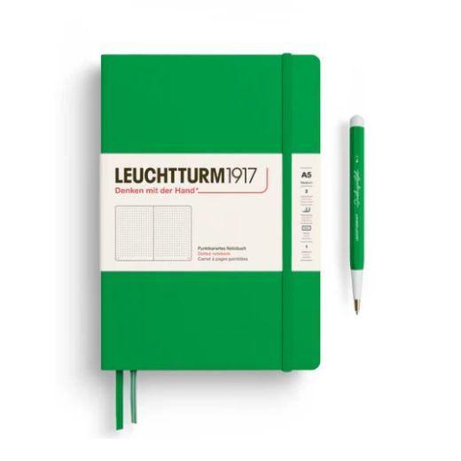 LEUCHTTURM1917 NOTEBOOK SPRING LEAF DOTTED