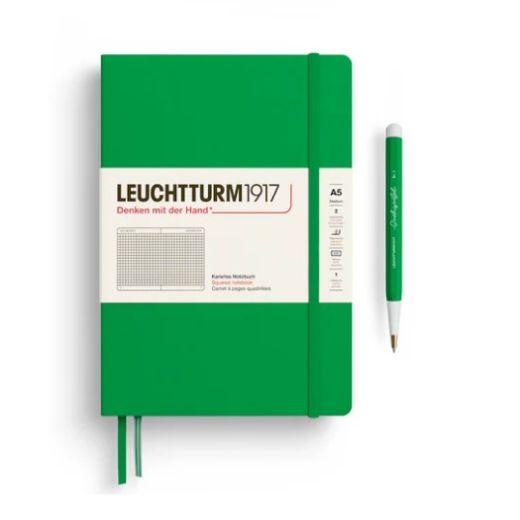 Leuchtturm1917 Notebook Spring Leaf Squared A5