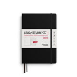 Leuchtturm1917 2026 WEEKLY PLANNER Black A5