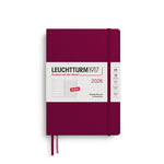 Leuchtturm1917 2026 Weekly Planner Port Red A5