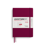 Leuchtturm1917 2026 Weekly Planner Port Red A5