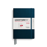 Leuchtturm1917 2026 Weekly Planner Deep Sea A5