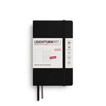 Leuchtturm1917 2026 Weekly Planner Black A6