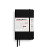 Leuchtturm1917 2026 Weekly Planner Black A6