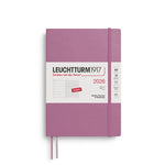 Leuchtturm1917 2026 Weekly Softcover Planner Dusty Rose A5