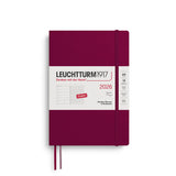 Leuchtturm1917 2026 Weekly Softcover Planner Port Red A5