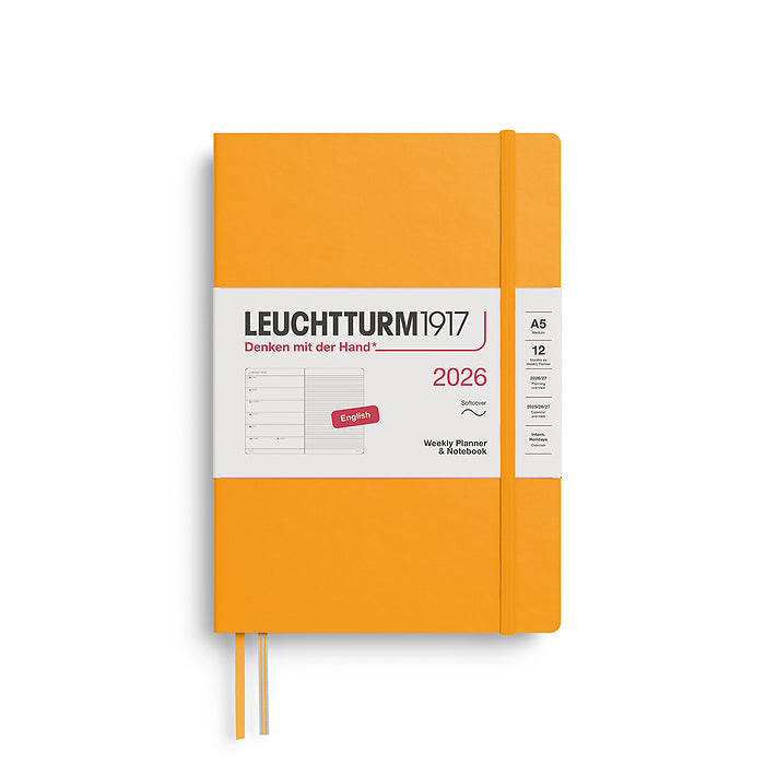 Leuchtturm1917 2026 Weekly Softcover Planner Rising Sun A5