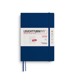 Leuchtturm1917 2026 Weekly Softcover Planner Navy A5