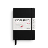 Leuchtturm1917 2026 Daily Planner Black A5
