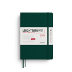Leuchtturm1917 2026 Daily Planner Forest Green A5