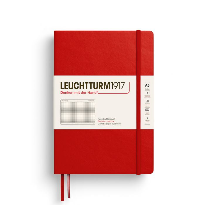 Leuchtturm1917 Notebook Cherry Squared A5