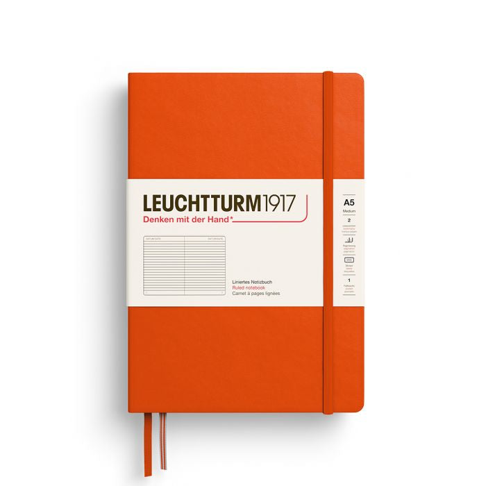 Leuchtturm1917 Notebook Pumpkin Ruled A5