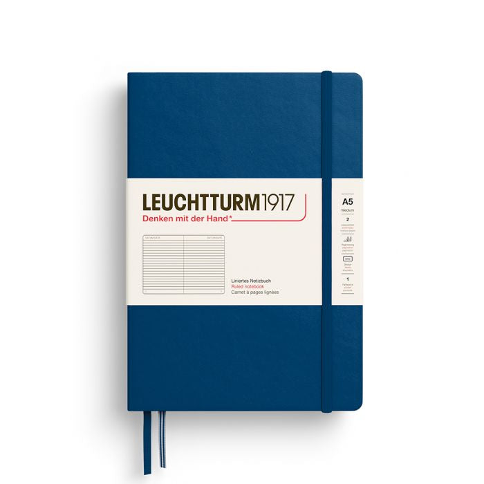 Leuchtturm1917 Notebook Indigo Ruled A5