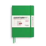 LEUCHTTURM1917 2027 WEEKLY PLANNER & NOTEBOOK SPRING LEAF