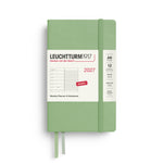 LEUCHTTURM1917 2027 WEEKLY PLANNER & NOTEBOOK SAGE